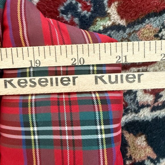 CHAPS  Est. 1978 Tartan Plaid Quilted Puffy Vest Petite XL - Picture 7 of 14